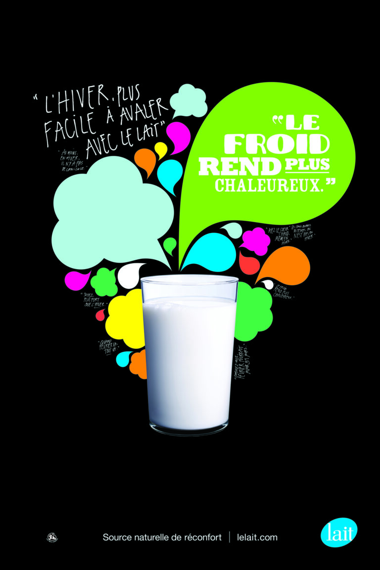 Winter Now Easier To Swallow With Milk