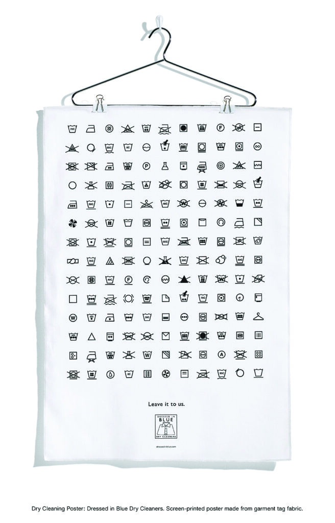 Dry Cleaning Poster