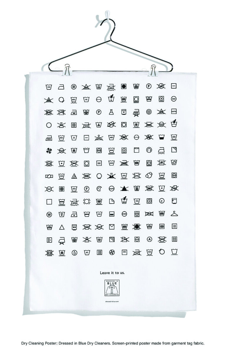 Dry Cleaning Poster