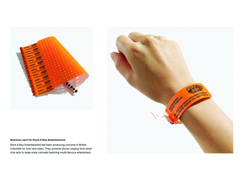 Concert Promoter Business Cards
