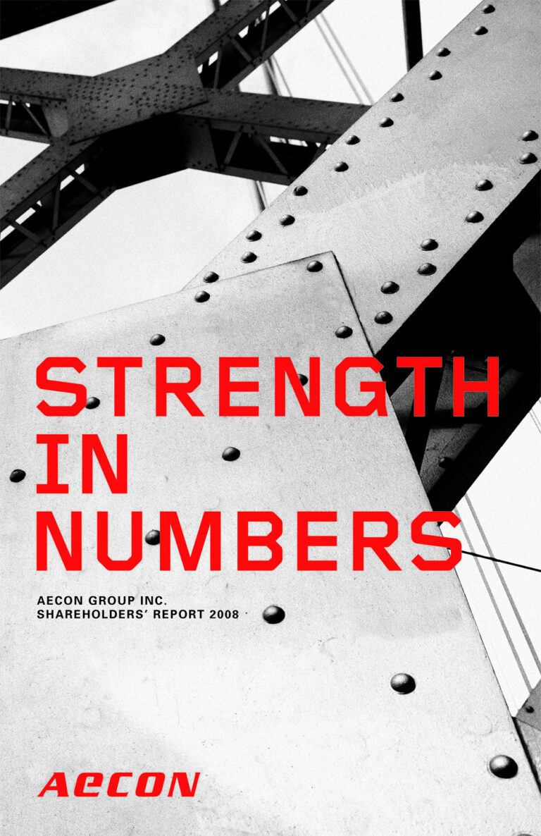 Aecon Report to Shareholders’ 2008