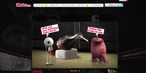 Coke Zero - Dance Hero Game
