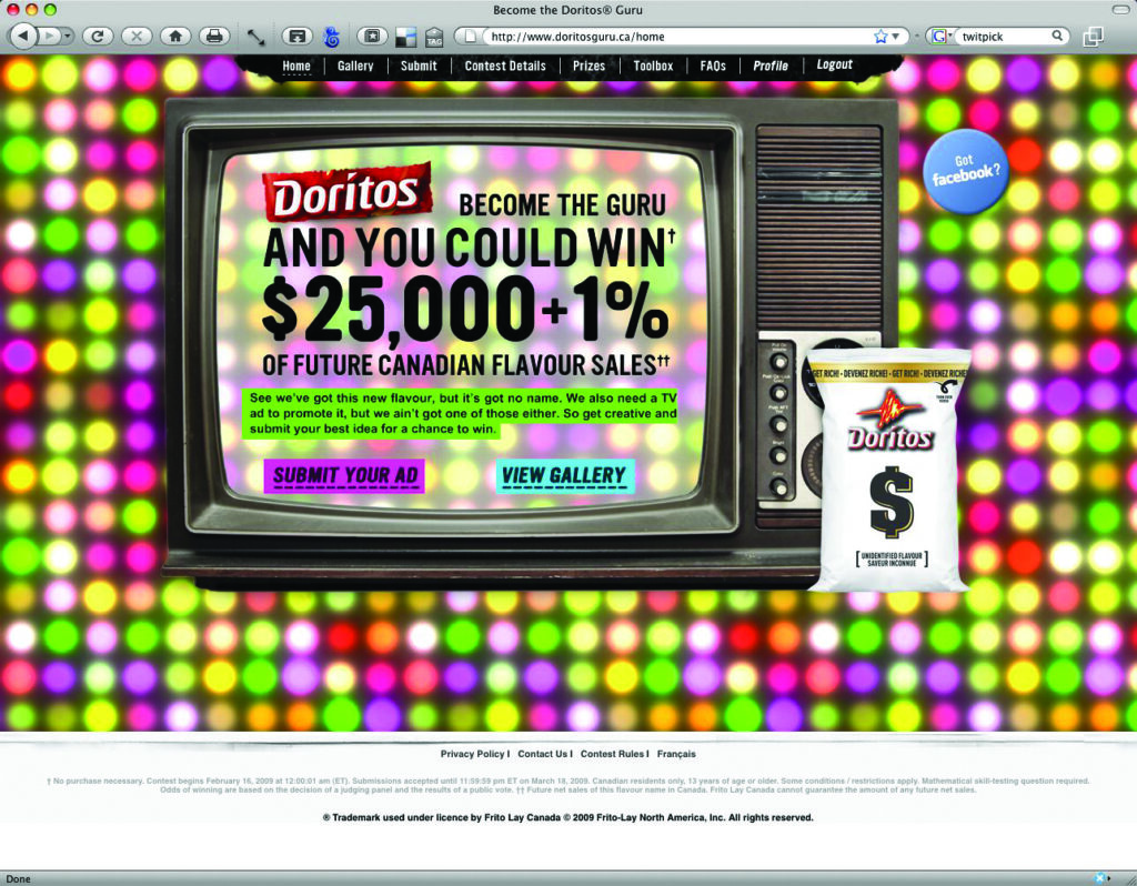 Doritos White Bag