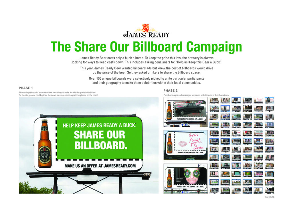 Share Our Billboard Campaign