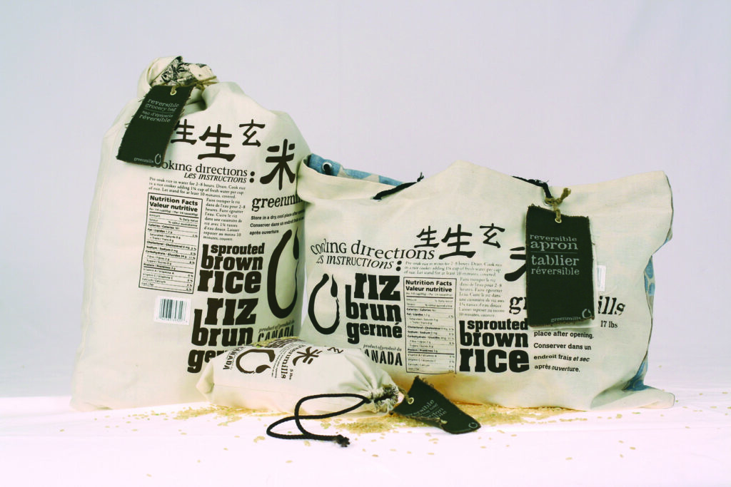 Sprouted Brown Rice Packaging