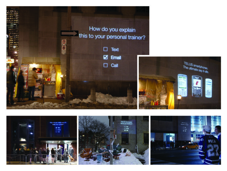 Telus Wall Projections