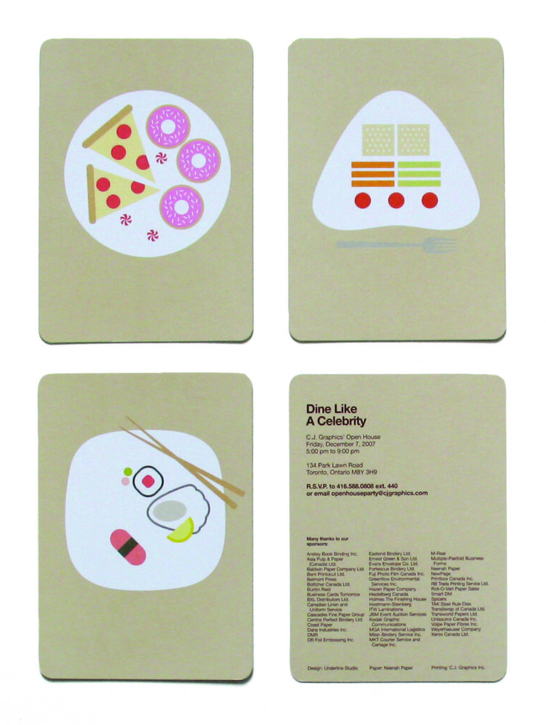 C.J. Graphics Christmas Party Invite