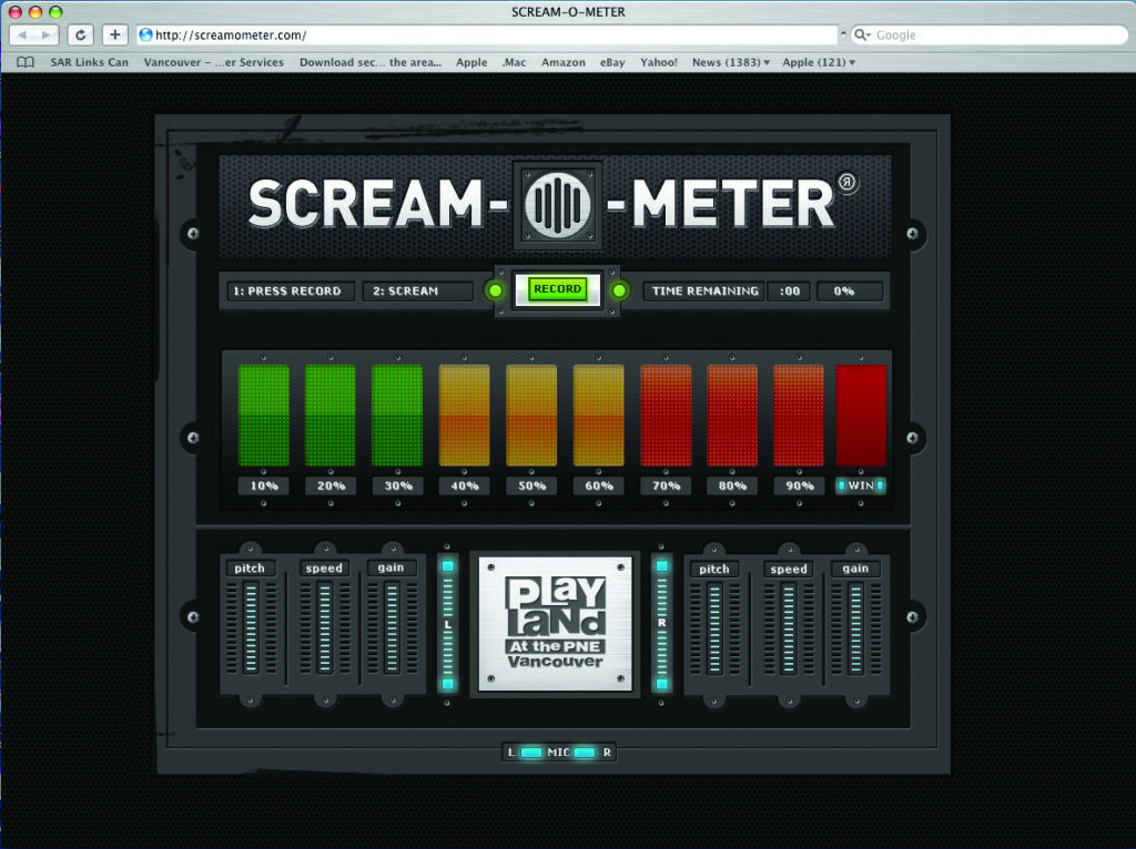 Scream-O-Meter