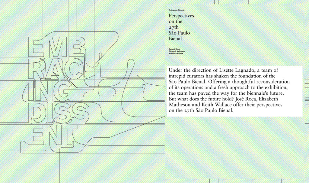 Embracing Dissent: Perspectives on the 27th São Paulo Bienal