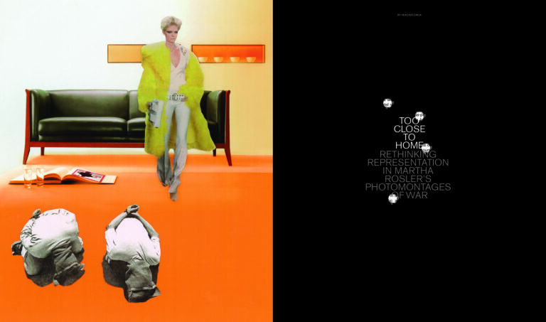 Too Close to Home: Rethinking Representation in Martha Rosler’s Photomontages of War