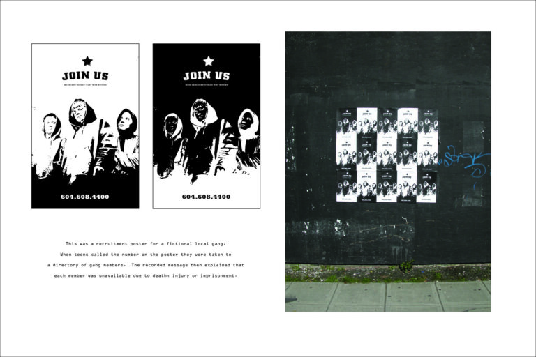 Gang Recruitment Poster