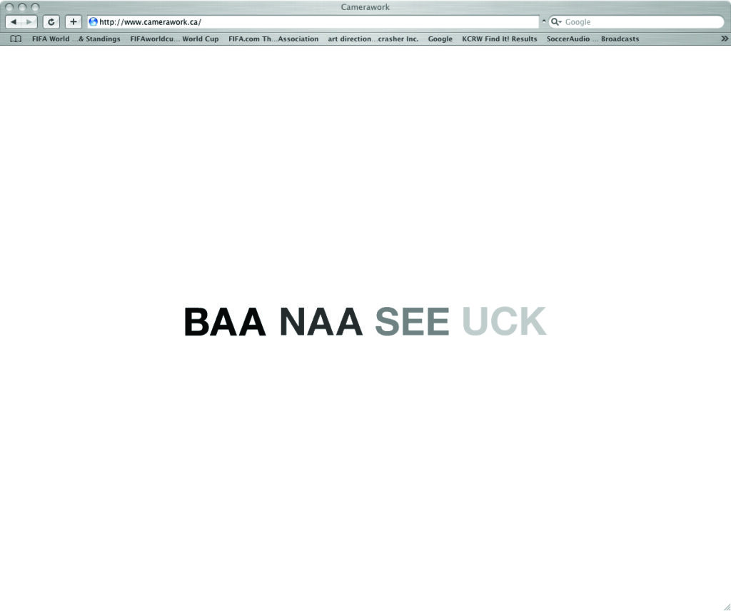 BAA NAA SEE UCK