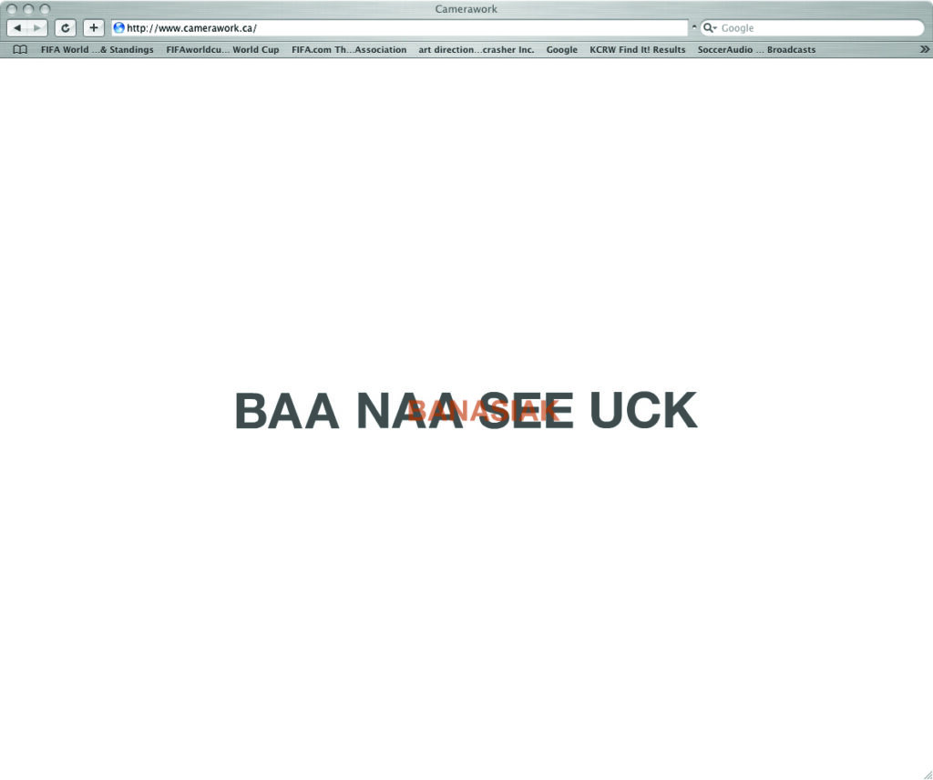 BAA NAA SEE UCK