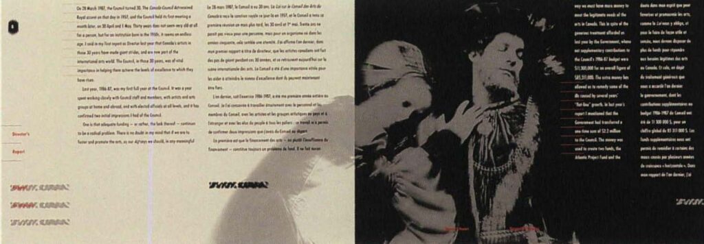 The Canada Council 30th Annual Report 1986 / 87