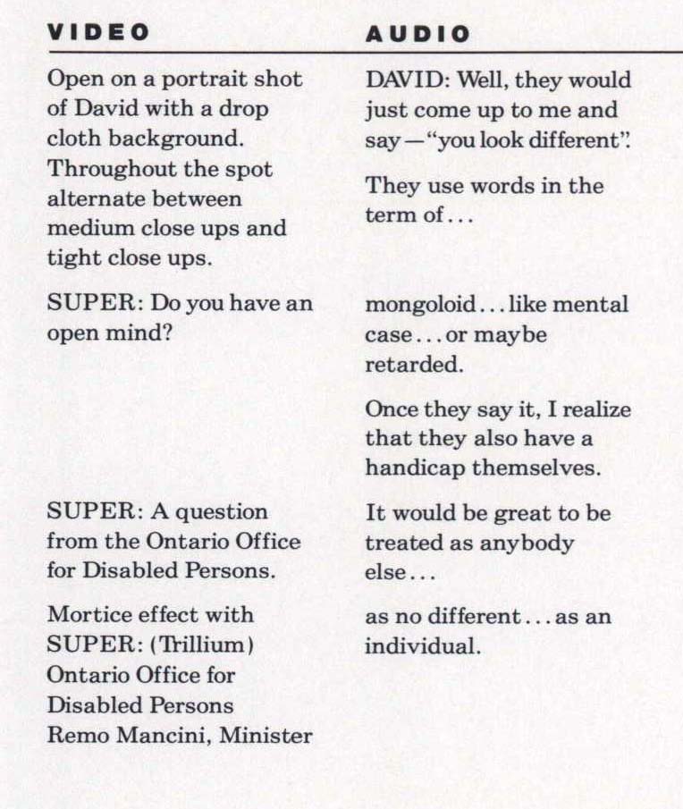 David's Story