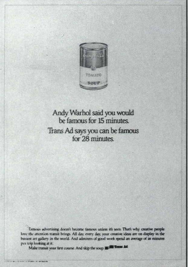 Andy Warhol 15 Minutes