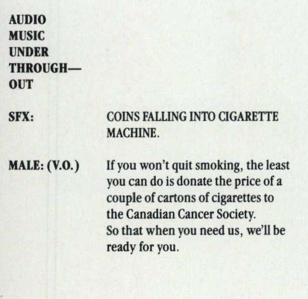 Cigarette Machine/Woman