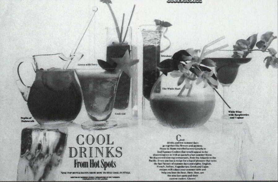 Cool Drinks from Hot Spots