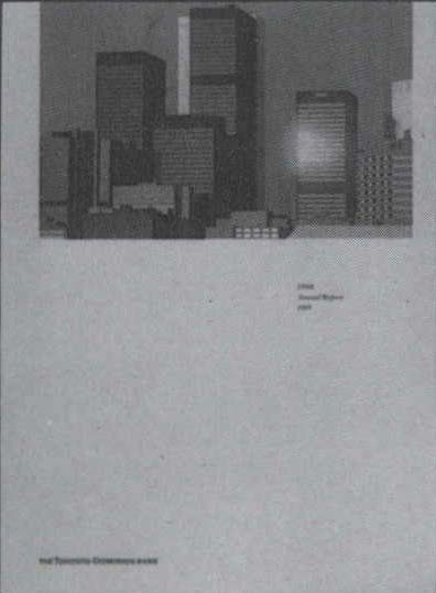 The Toronto-Dominion Bank 130th Annual Report, 1985