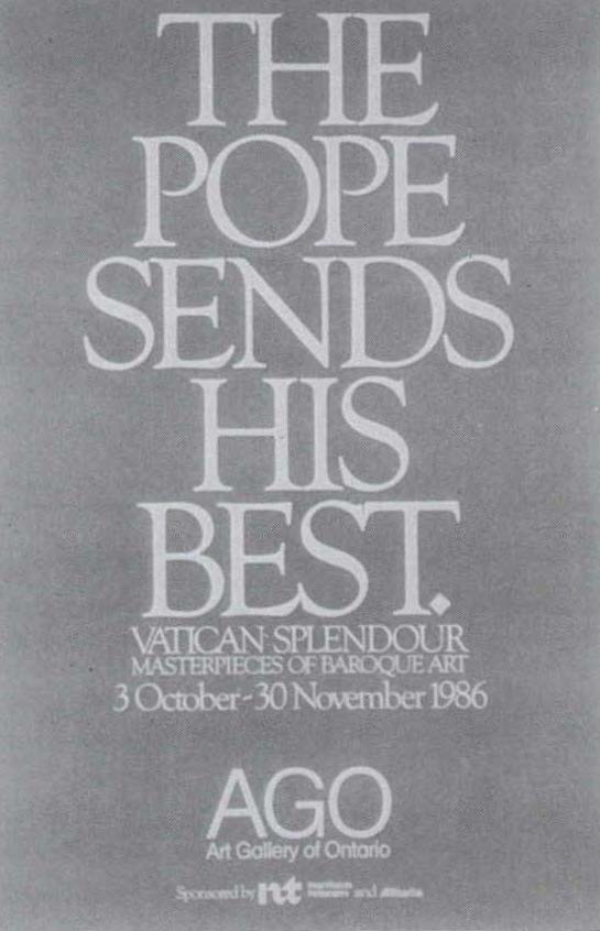 The Pope Sends His Best