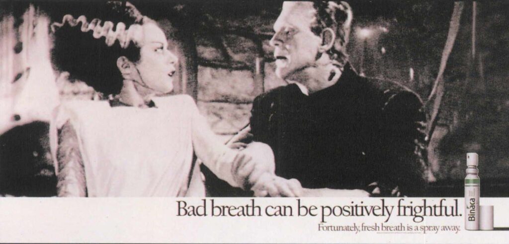 Bad Breath Can Be Positively Frightful