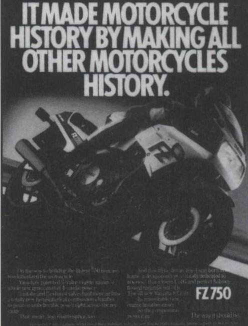 It Made Motorcycle History . . . / It Separates the Men from the Toys / Freedom Means . . .