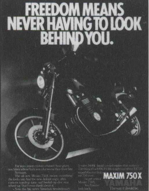 It Made Motorcycle History . . . / It Separates the Men from the Toys / Freedom Means . . .