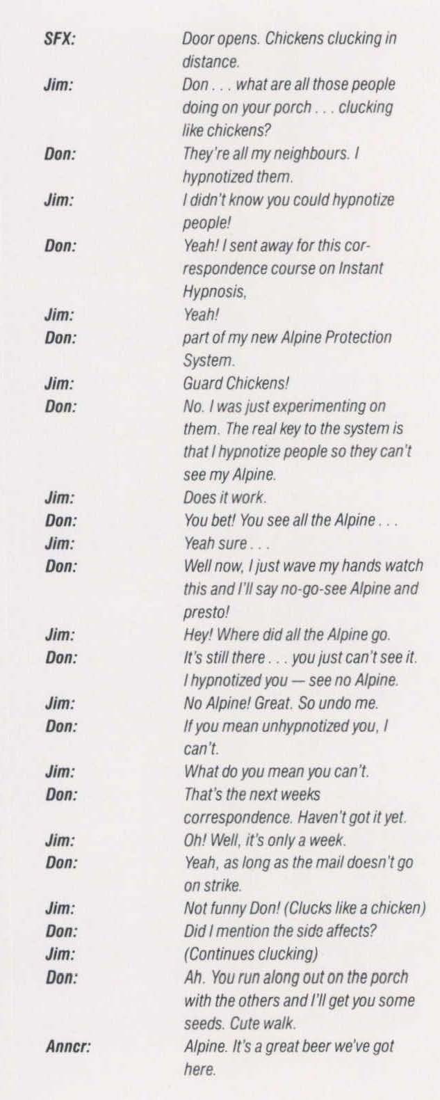 Hypnotize / Distraction / Camouflage