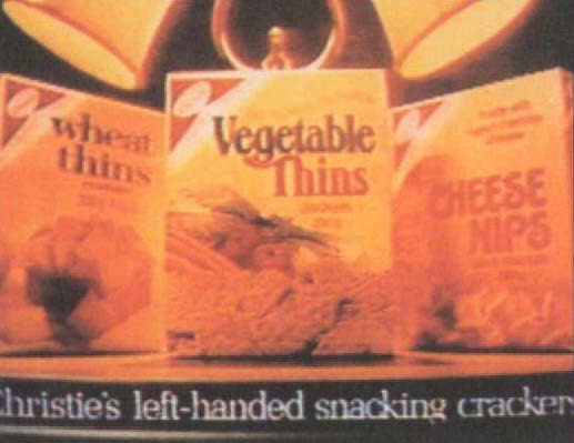 Christie Left Handed Snacking Cracker