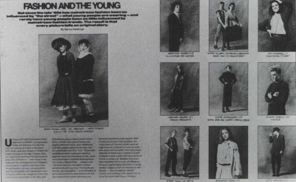 Fashion And The Young