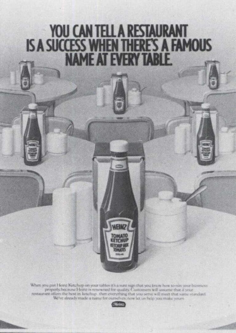 You Can Tell A Restaurant. . .