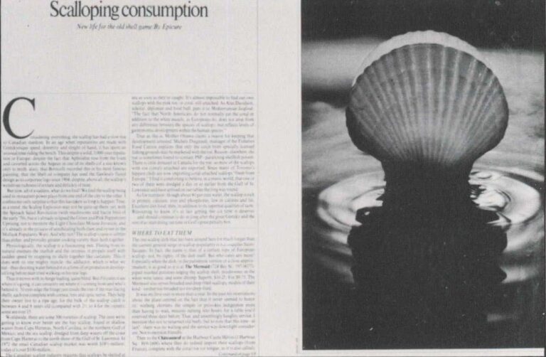 Scalloping Consumption