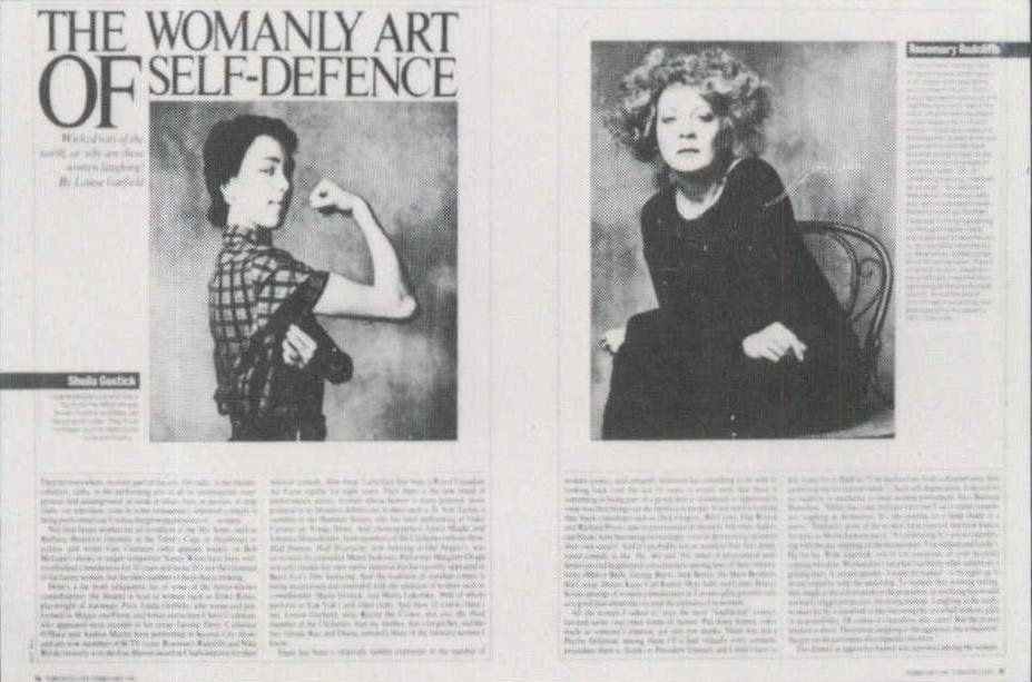 The Womanly Art of Self-Defence