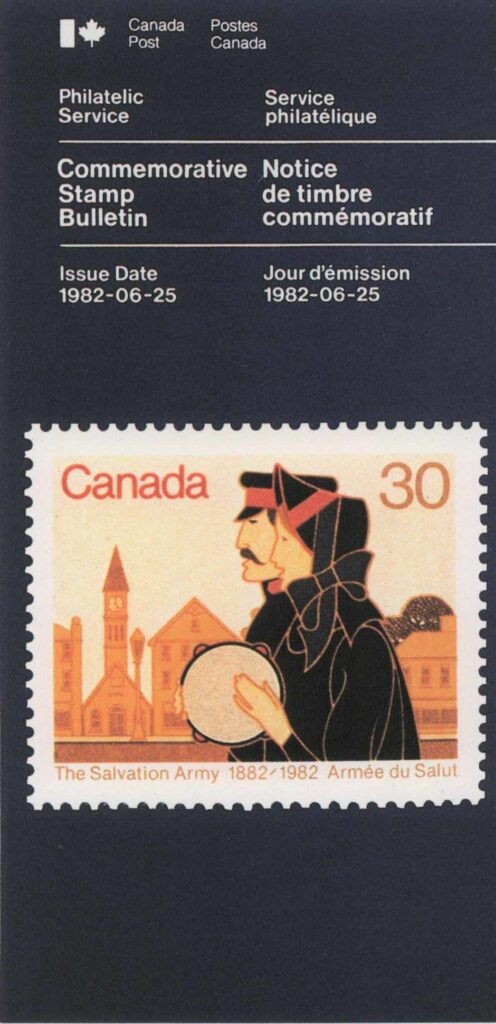 The Salvation Army Commemorative Stamp