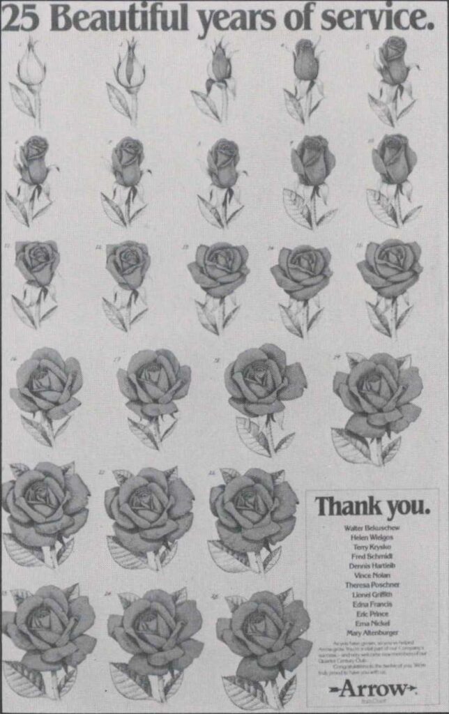 25 Beautiful Years of Service