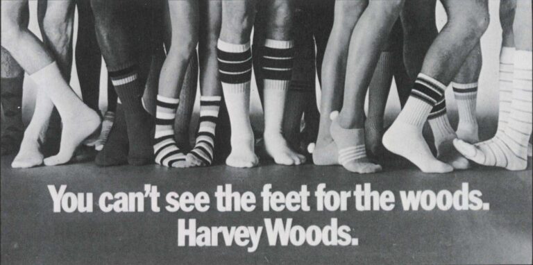 You Can't See The Feet For The Woods