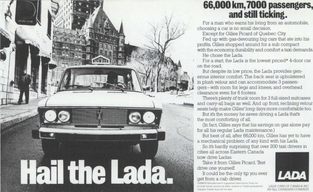 Hail the Lada