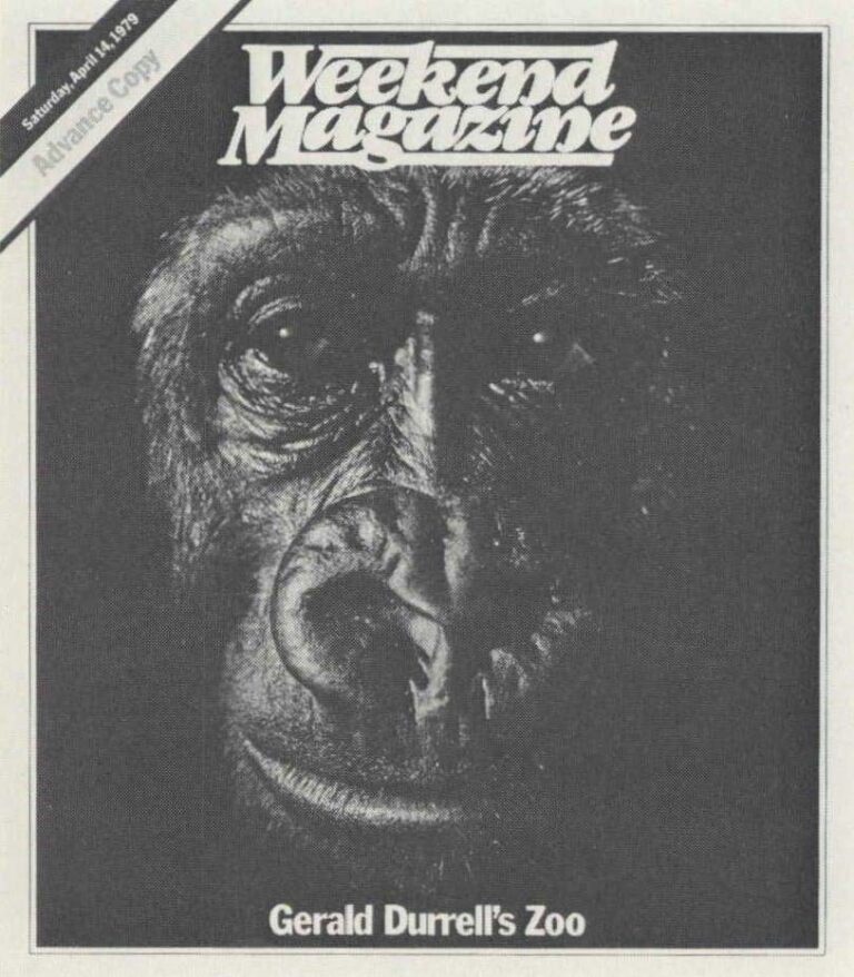 Weekend Magazine - Gerald Durrell's Zoo