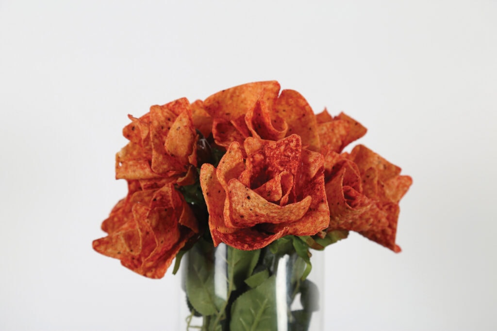 Doritos Ketchup Roses