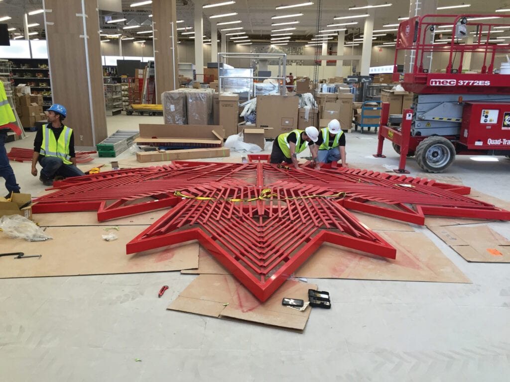 Canadian Tire Store Installation