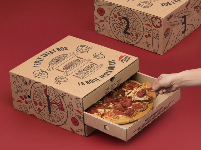 Pizza Hut Triple Treat Box