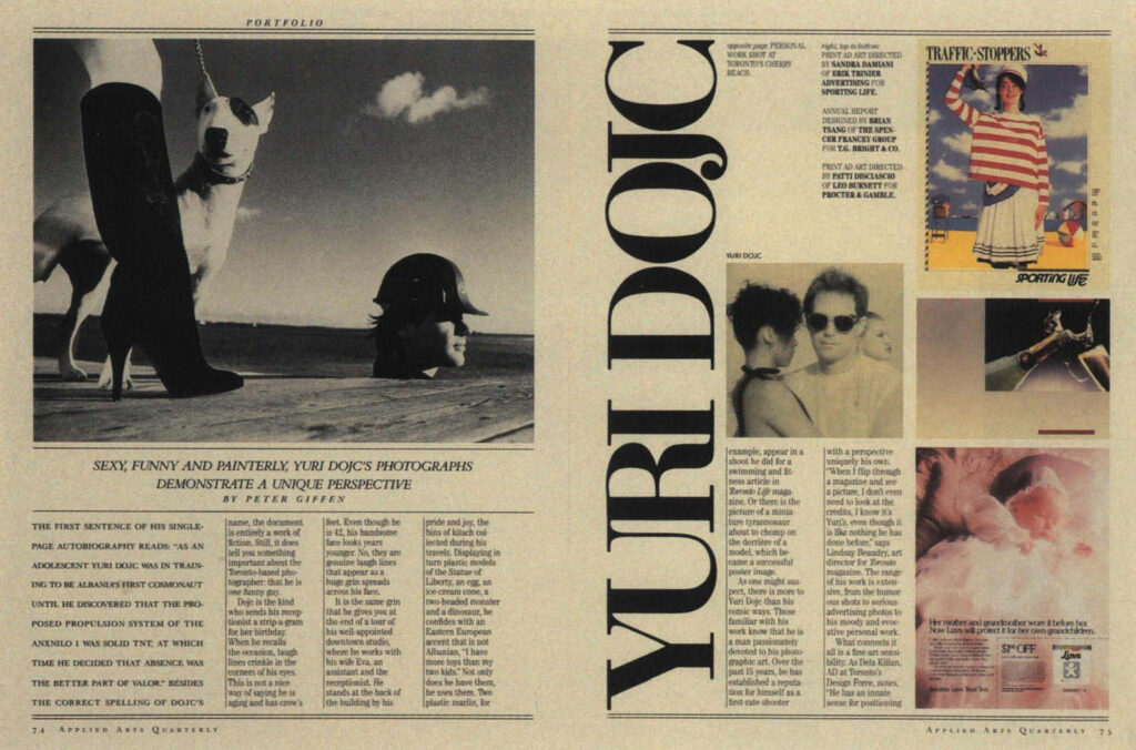 Yuri Dojc Portfolio