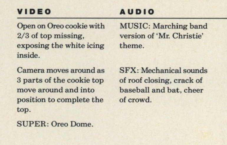 Oreo Dome