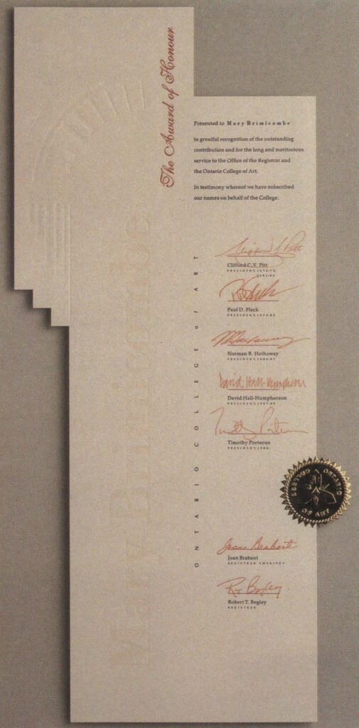 Honorary Award