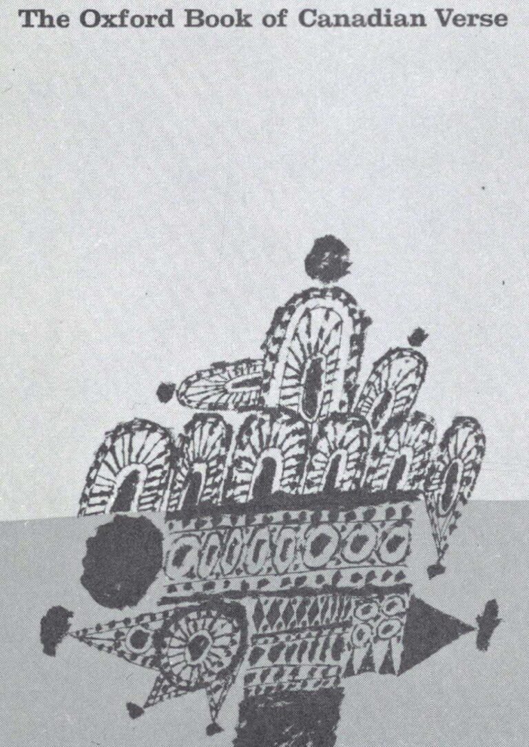 The Oxford Book of Canadian Verse