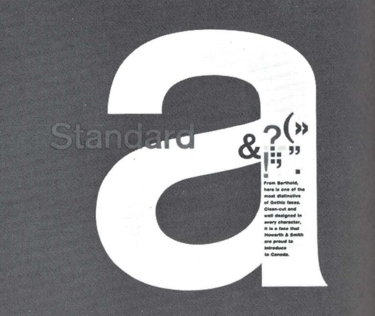 Howarth & Smith Monotype Ltd.