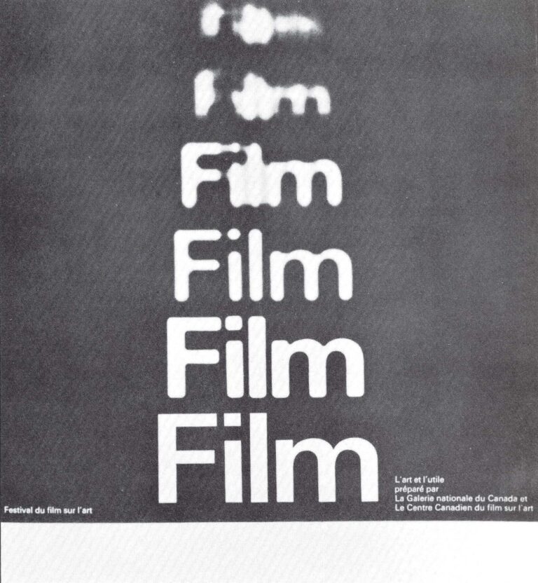 The National Gallery of Canada & The Canadian Film Centre of Art
