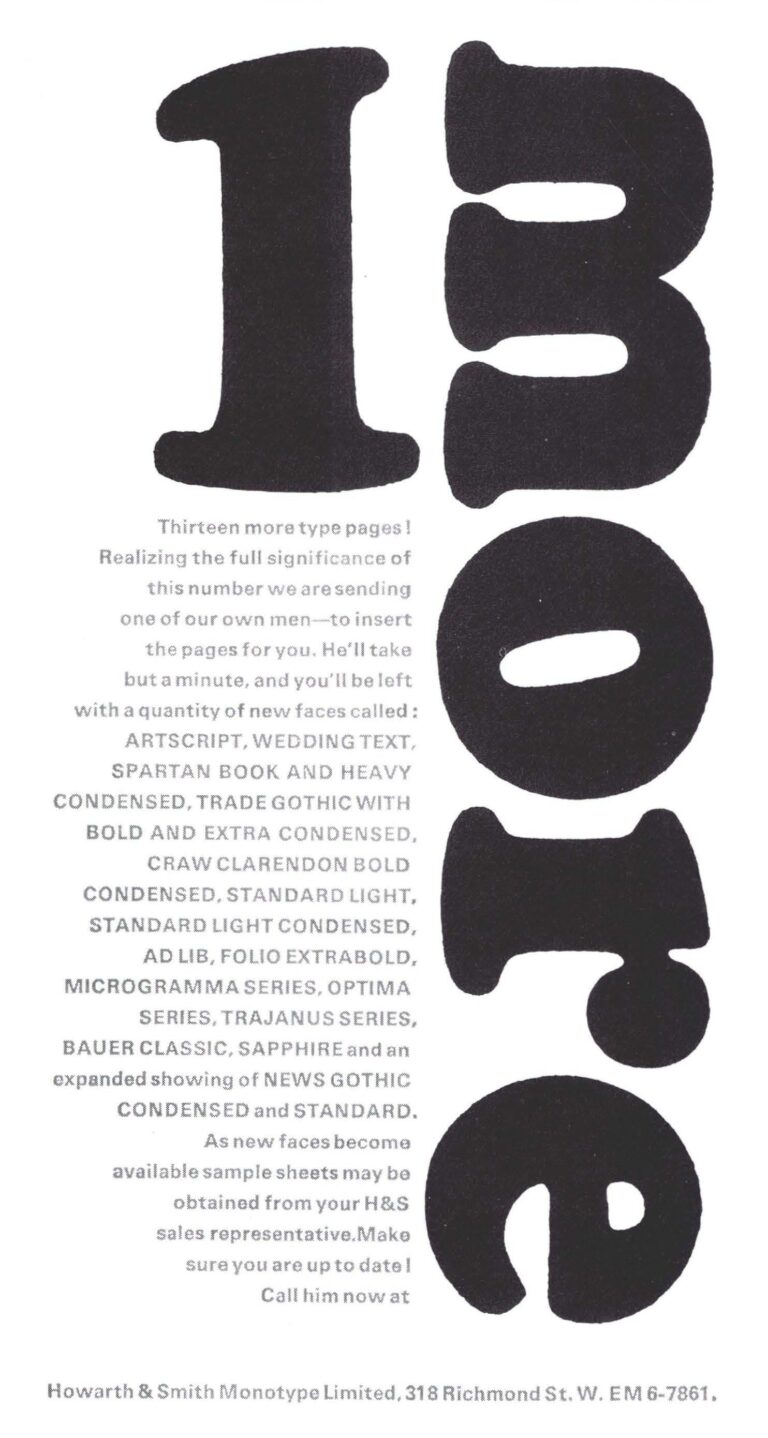 Howarth & Smith Monotype Ltd.