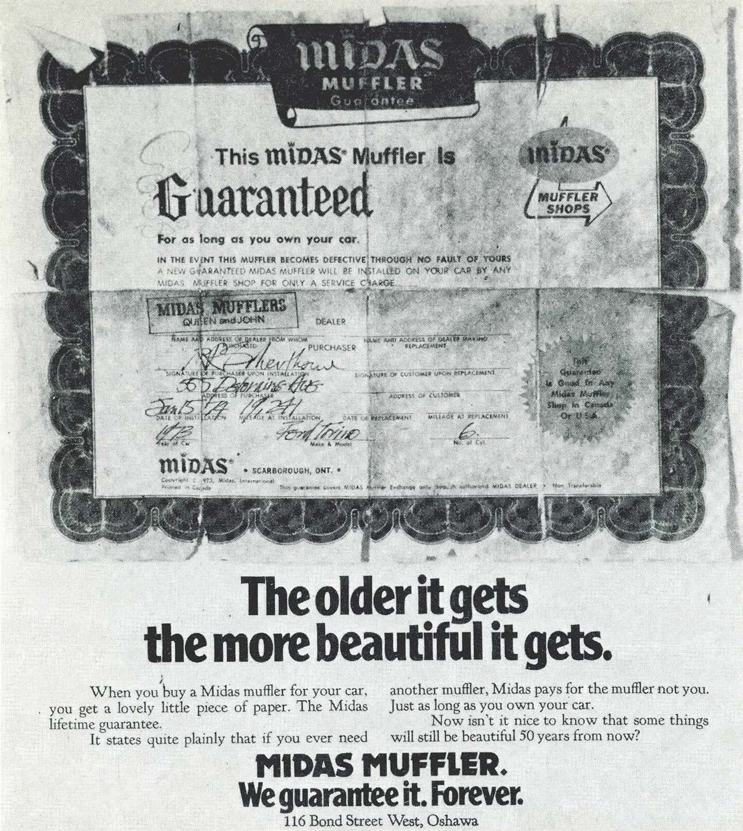 Midas Muffler Division of International Parts (Canada) ltd. The ADCC