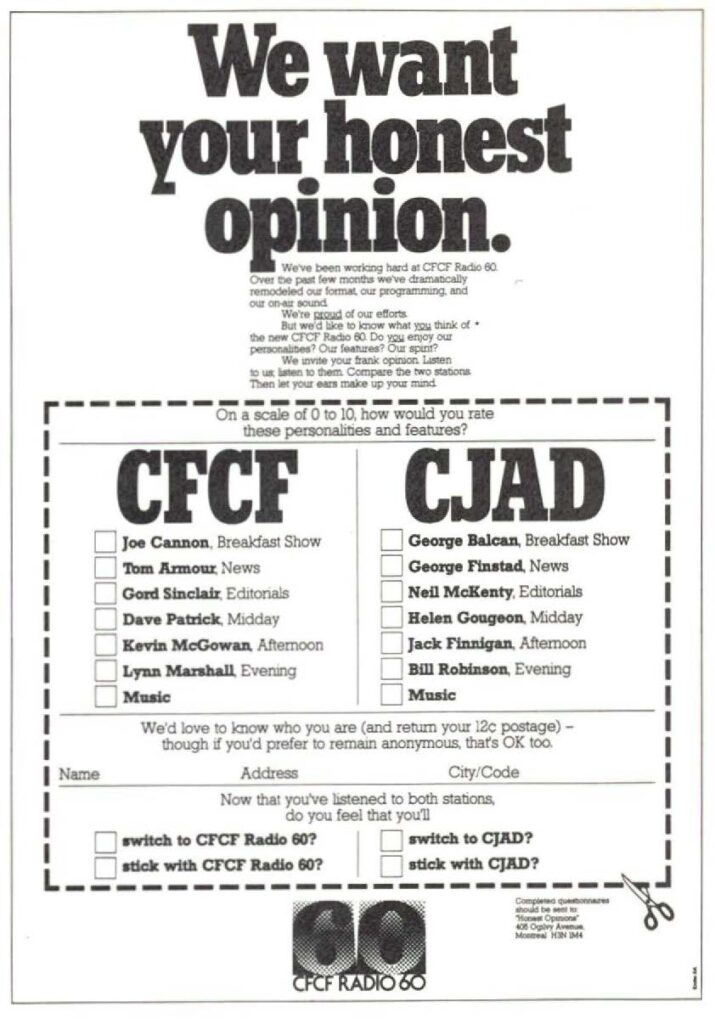 CFCF Radio 60